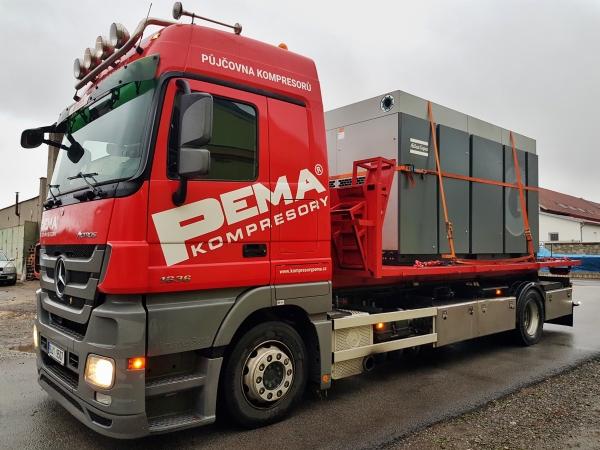 Realizace PEMA – Atlas Copco GA 250 FF